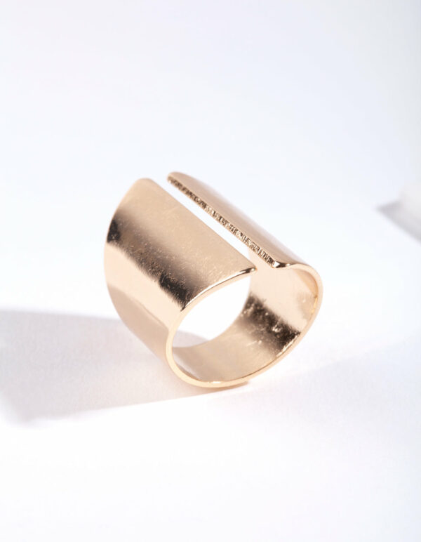 Open Shield Ring