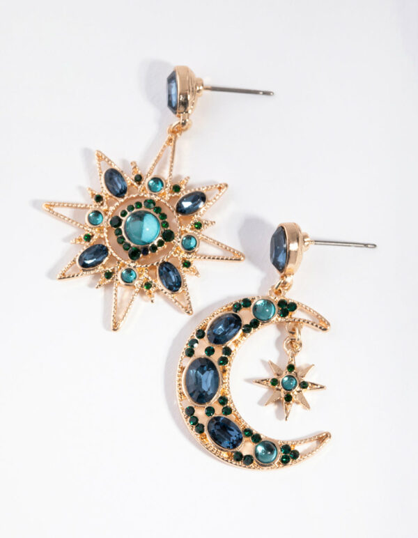 Mini Star & Moon Earrings