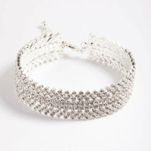 4 Row Cuff Bangle