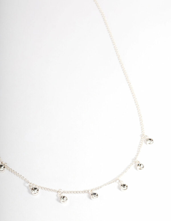 Stone Droplet Necklace