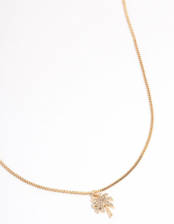 Palm Tree Necklace
