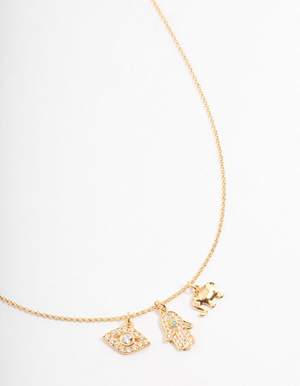 Eye Elephant Necklace