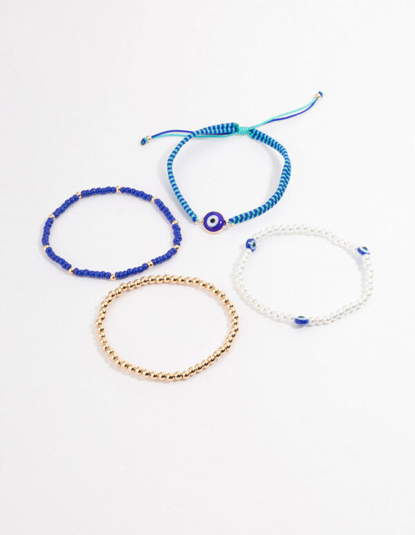 Woven Evil Eye Bracelet