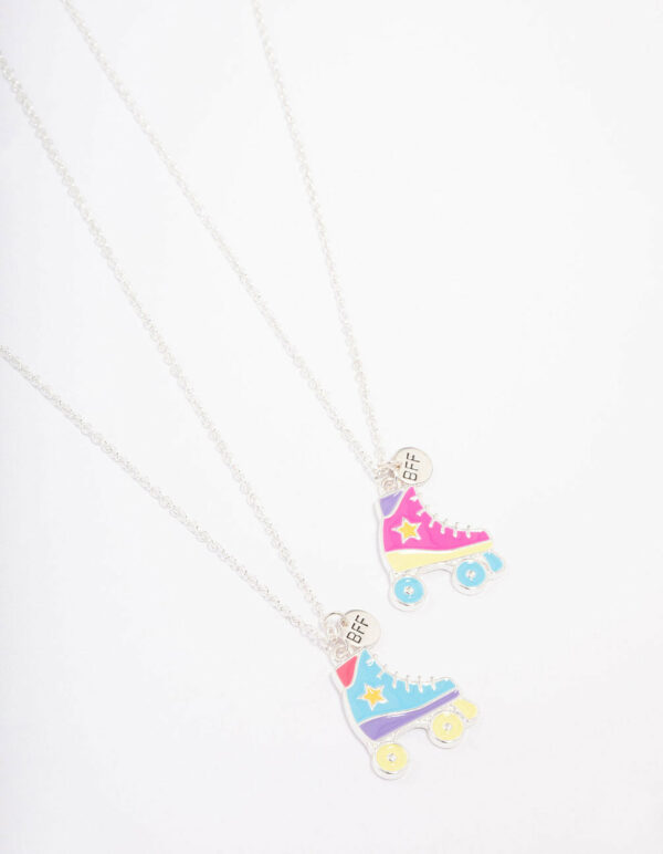 Kids Roller Skate Pendant Necklace Pack