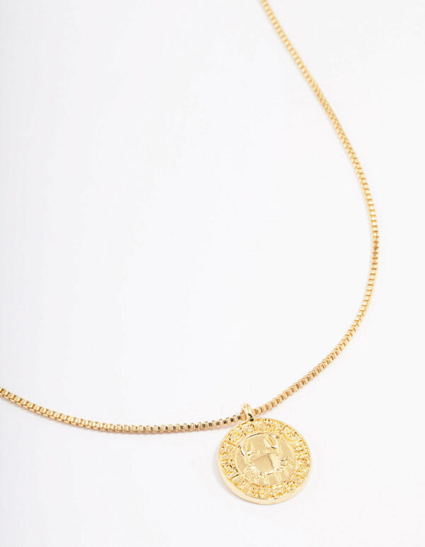 Cancer Star Sign Pendant Necklace