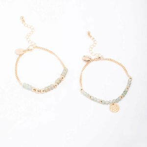 Beaded Coin Bracelet Pack