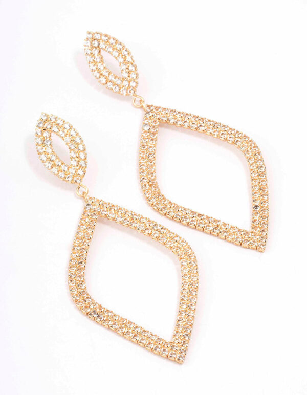 Diamond-Shaped Earrings