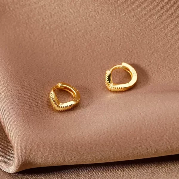 Earrings Female Earrings V-shaped Geometric  Earrings Simple Style Earrings Fashion Jewelry Party Gift - Image 4