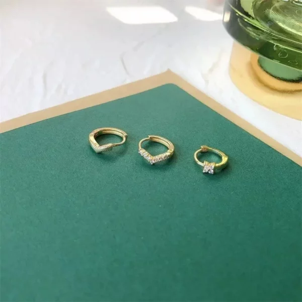 Earrings Female Earrings V-shaped Geometric  Earrings Simple Style Earrings Fashion Jewelry Party Gift - Image 6