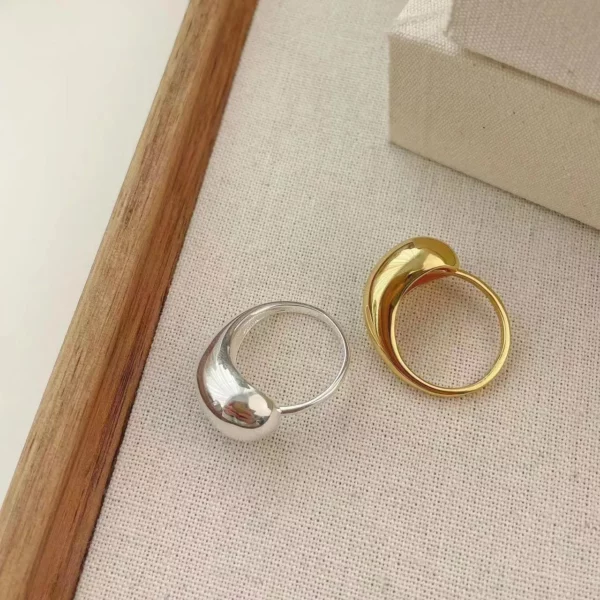 Unique Ring For Women Jewelry Finger Adjustable Open Vintage  Ring For Party Birthday Gift - Image 4