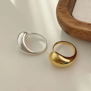 Unique Ring For Women Jewelry Finger Adjustable Open Vintage  Ring For Party Birthday Gift
