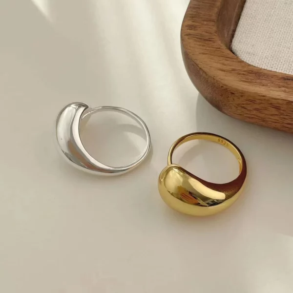 Unique Ring For Women Jewelry Finger Adjustable Open Vintage  Ring For Party Birthday Gift