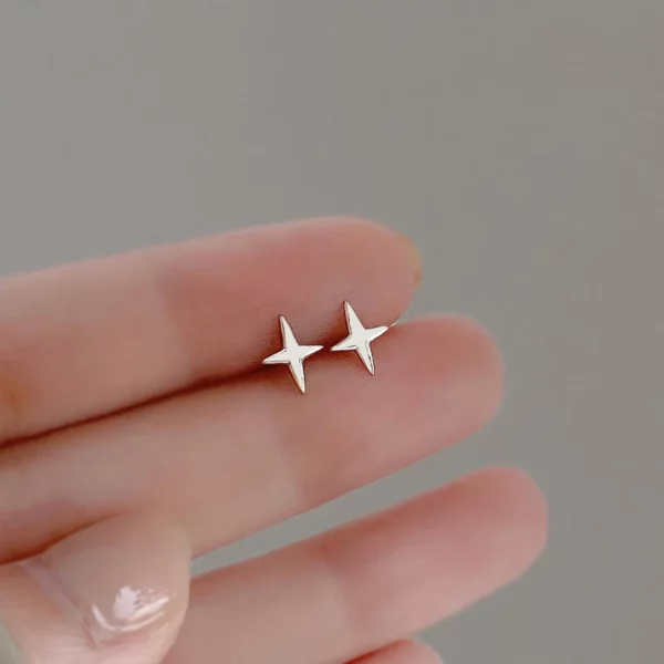 New 2023 Fashion  Star Earrings Fashion Small Cute Earrings Women's Birthday Gift Fine Jewelry Free Shipping - Image 2