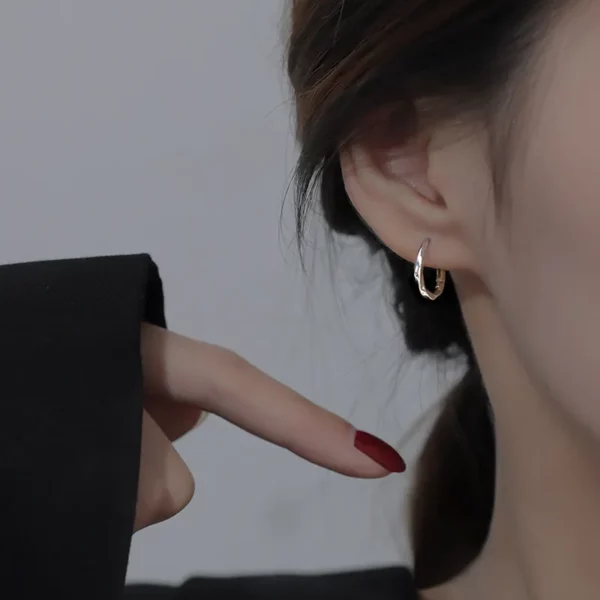 Popular  Round Stud Earrings Shiny Simple Charm Earrings Free Shipping on Beautiful Accessories for Women