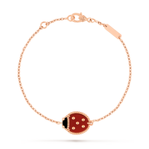 Bracelet Lucky Spring, Coccinelle aux Ailes Fermées