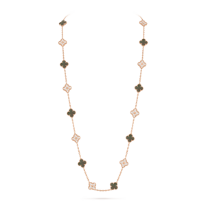 Collier long Vintage Alhambra, 20 motifs
