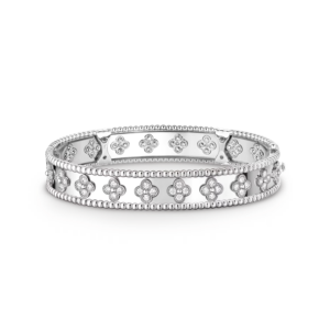 Bracelet Trèfles Perlés, grand modèle