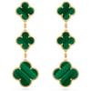 Boucles d’oreilles Magic Alhambra, 3 motifs