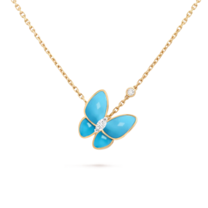 Collier Pendentif Deux Papillons Van Cleef & Arpels