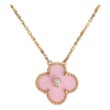 Collier Van Cleef & Arpels Vintage Alhambra en Or Rose
