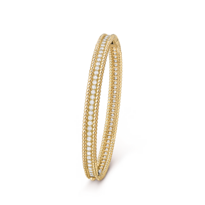 Bracelet Perlée en diamants, 1 rang, modèle moyen