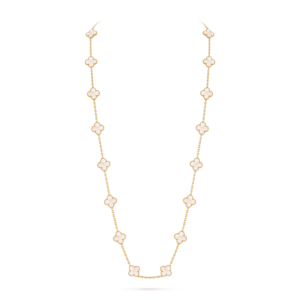 Collier long Vintage Alhambra, 20 motifs