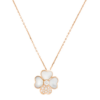Collier pendentif Van Cleef & Arpels Cosmos en nacre, clip